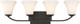 Nuvo Lighting - 60-6304 - Four Light Vanity - Fawn - Mahogany Bronze