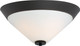 Nuvo Lighting - 60-6352 - Two Light Flush Mount - Nome - Mahogany Bronze
