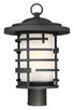 Nuvo Lighting - 60-6406 - One Light Post Lantern - Lansing - Textured Black