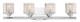 Nuvo Lighting - 60-6444 - Four Light Vanity - Votive - Polished Nickel