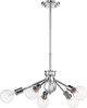 Nuvo Lighting - 60-6565 - Five Light Pendant - Bounce - Polished Nickel