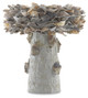 Oyster Shell Bird Bath (1200-0052)