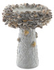 Currey and Company - 1200-0053 - Bird Bath - Oyster Shell - Portland/Natural