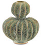 Currey and Company - 1200-0299 - Vase - Sunken Boat - Moss Green