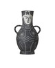 Currey and Company - 1200-0890 - Vase - Saint-Paul-de-Vence Collection - Black/White
