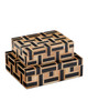 Currey and Company - 1200-0898 - Box Set of 2 - Aarna - Natural/Black