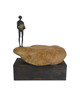Currey and Company - 1200-0911 - Man on Rock - Man on Rock - Brown/Bronze/Green