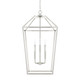 Capital Lighting - 522761BN - Six Light Foyer - Birch - Brushed Nickel