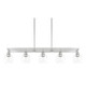 Capital Lighting - 821151PN-426 - Five Light Island Pendant - Mid Century - Polished Nickel
