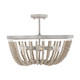 Sarah Four Light Semi-Flush Mount (9D294A)