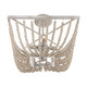 Sarah Four Light Semi-Flush Mount (9D294A)