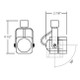 TRACK HEAD TRACKHEAD,GU10,50W,BLACK/BLACK (23405-028)
