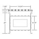 NC PLATE AND IC BOX NCP,TE112/GU10/162/LED (24052-016)