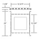 NC PLATE AND IC BOX NCP,TE114B/GU10/TR/164B/LED (24055-017)
