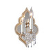 Corbett Lighting - 161-11-WSL - One Light Wall Sconce - Bijoux - Warm Silver Leaf