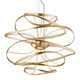 Corbett Lighting - 216-43-GL/SS - LED Chandelier - Calligraphy - Gold Leaf