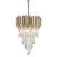 Corbett Lighting - 226-43 - Three Light Pendant - Mystique - Modern Silver Leaf