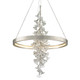 Corbett Lighting - 269-72-SL - LED Chandelier - Jasmine - Silver Leaf