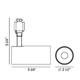 Charlie LED Track Head (35456-40-01)