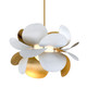 Corbett Lighting - 314-41-GL/SWH - One Light Chandelier - Ginger - Gold Leaf