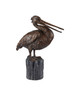 Currey and Company - 1200-0959 - Pelican - Pelican Bronze - Bronze/Verdigris