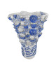 Currey and Company - 1200-0968 - Vase - Coral Reef Collection - White / Blue