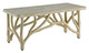 Currey and Company - 2038 - Table/Bench - Portland/Faux Bois