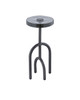 Currey and Company - 4000-0212 - Drinks Table - Grove - Black Nickel/Clear