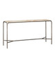 Currey and Company - 4000-0219 - Console Table - Crema - Natural/Bronze