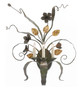 Currey and Company - 5000-0067 - Three Light Wall Sconce - Westley - Verdigris/Antique Gold Leaf