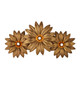 Currey and Company - 5000-0245 - Three Light Wall Sconce - Alithea - Antique Brass