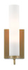 Currey and Company - 5800-0010 - One Light Wall Sconce - Brindisi - Antique Brass/Opaque
