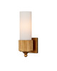 Currey and Company - 5800-0049 - One Light Wall Sconce - Bryce - Gold/Frosted