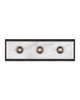 Currey and Company - 5800-0053 - Three Light Wall Sconce - Berdine - Natural/Oil Rubbed Bronze