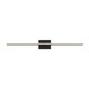 Visual Comfort Modern - 700BCSPANB4B-LED930 - LED Bath - Span - Nightshade Black