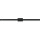Visual Comfort Modern - 700DES36B-LED930 - LED Picture Light - Dessau - Nightshade Black