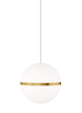 Visual Comfort Modern - 700FJHNENB - One Light Pendant - Hanea - Natural Brass