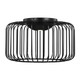 Visual Comfort Modern - 700FMKAI15B-LED930 - LED Flush Mount - Kai - Nightshade Black