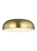 Visual Comfort Modern - 700FMKOSA13R-LED930 - LED Flush Mount - Kosa - Aged Brass