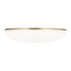 Visual Comfort Modern - 700FMMGN13BR-LED930-277 - LED Flush Mount - Megan - Plated Brass