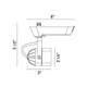 TRACKHEAD,LED,1LT,9W,SQ,BLACK (29673-025)