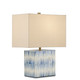 Currey and Company - 6000-0887 - One Light Table Lamp - Nadene - Blue/White