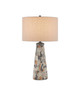 Currey and Company - 6000-0923 - One Light Table Lamp - Oldwalls Table Lamp - Charcoal Gray/Matte Black/Brown