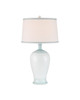 Currey and Company - 6000-1027 - One Light Table Lamp - Ketty - White/Light Blue