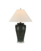 Currey and Company - 6000-1032 - One Light Table Lamp - Junko - Green/Clear