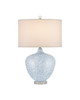 Currey and Company - 6000-1040 - One Light Table Lamp - Tinney - Blue/Clear