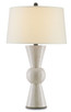 Currey and Company - 6198 - One Light Table Lamp - Upbeat - Antique White