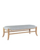 Currey and Company - 7000-1002 - Bench - Melanie - Blonde Ash Wood