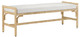 Currey and Company - 7000-1172 - Bench - Olisa - Natural