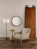 Germaine One Light Floor Lamp (8000-0077)
